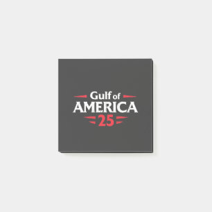 Persiska vikens Amerika Patriotisk Amerikansk Trum Post-it Block
