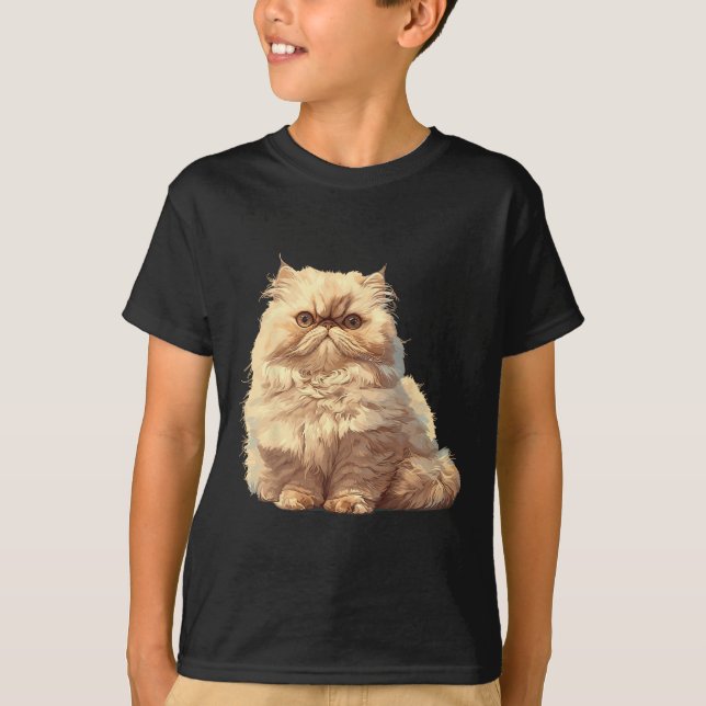 Persiskt katt av persiska katter t shirt (Framsida)