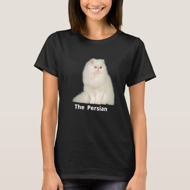 Persiskt katt en av de mest populära katterna i US T Shirt (Framsida)