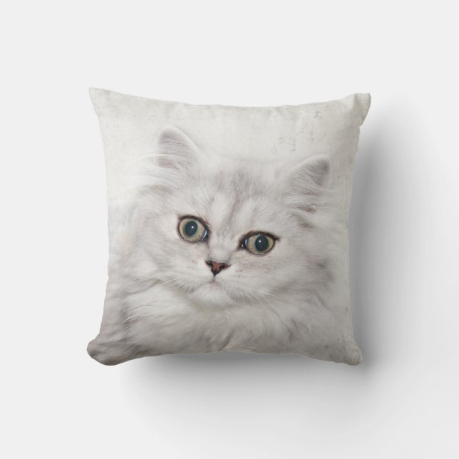 Persiskt kattungeansikte kudde (Framsida)