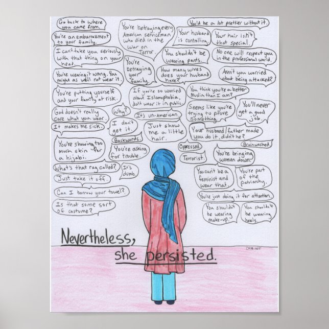 Persisted (Hijabi) Poster (Framsidan)