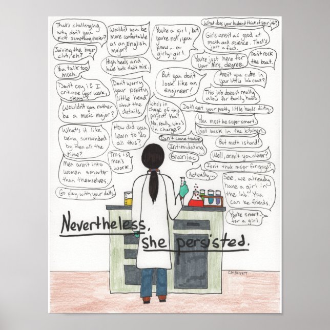 Persisted (STEM), 11 x 14 Poster (Framsidan)