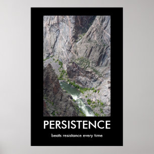 Persistence Demotiational Poster