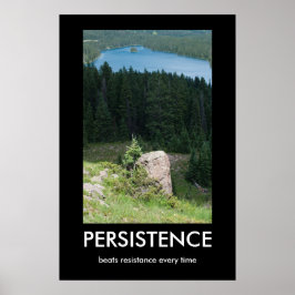 Persistence Demotiational Poster