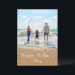 Persned ditt Pappa Photo Fars dag Card<br><div class="desc">Lycklig Fars dag-kort - foto och text för Anpassningsbar - Unik egen utformning - Personlig-familj/vänner eller personlig gåva - Lägg till foto/eller text - Ändra storlek och flytta eller ta bort och lägg till inslag/bild med anpassning verktyg! Lycka till - BE Lycklig:)</div>