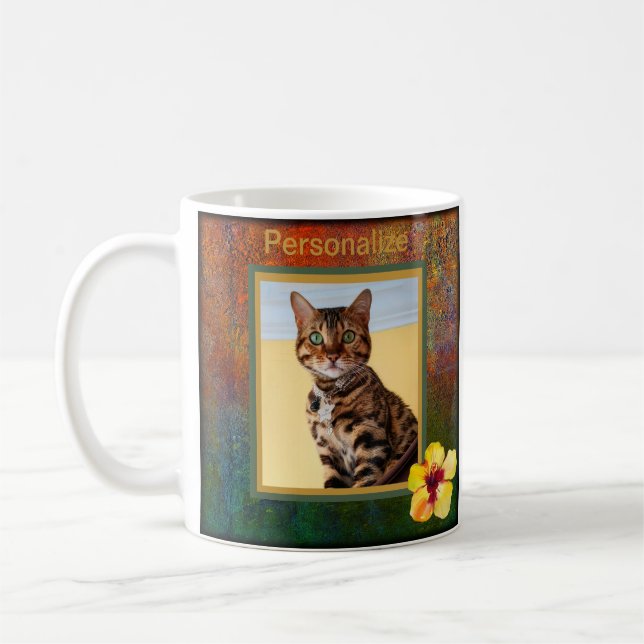 PERSON ELLER PET-FOTO I EN UNIK KAFFEMUGG (Vänster)