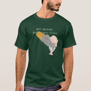 Person född under en baby boompension t-shirt