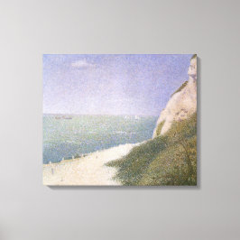 Person i Honfleur av Georges Seurat, Vintage Art Canvastryck