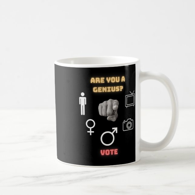 Person Kvinna Man Kamera Tv  Kaffemugg (Höger)