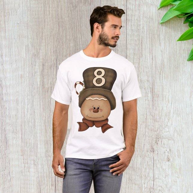 Person Number 8 In A Hat T-Shirt (Skapare uppladdad)
