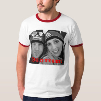 Person på bröllopsresa tee shirt