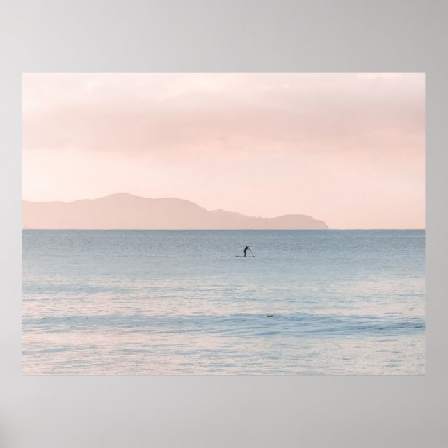 PERSON PADDLE BOARDING POSTER (Framsidan)