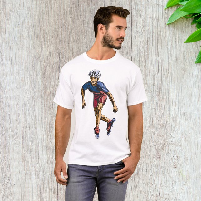 Person Rollerblading T Shirt (Skapare uppladdad)
