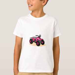 Person som drar en skottkärra fyra t-shirt