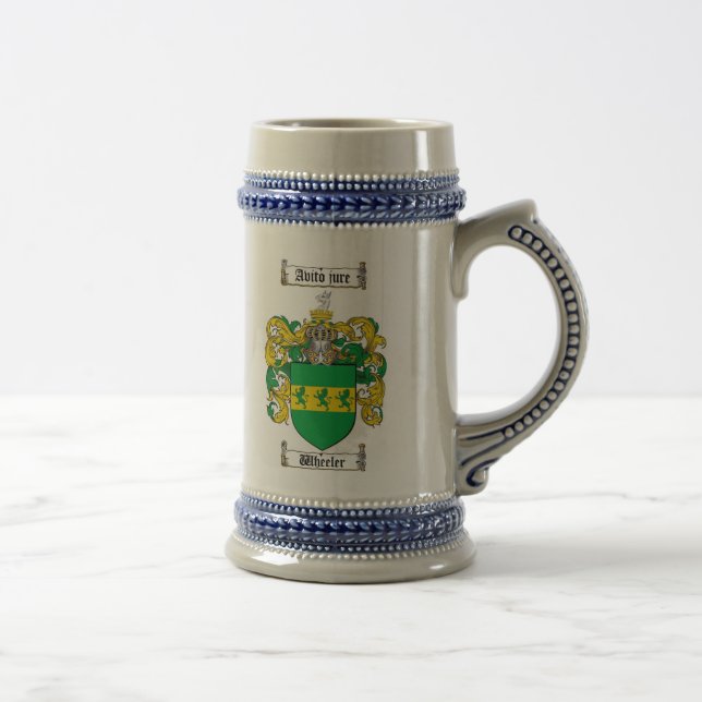 Person som drar en skottkärravapensköld Stein Sejdel (Höger)