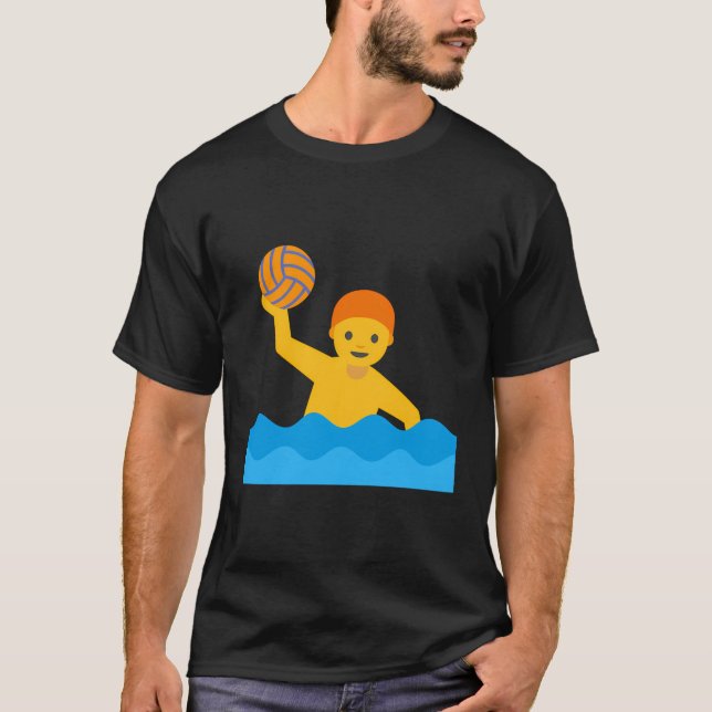 Person som spelar Vatten Polo T Shirt (Framsida)