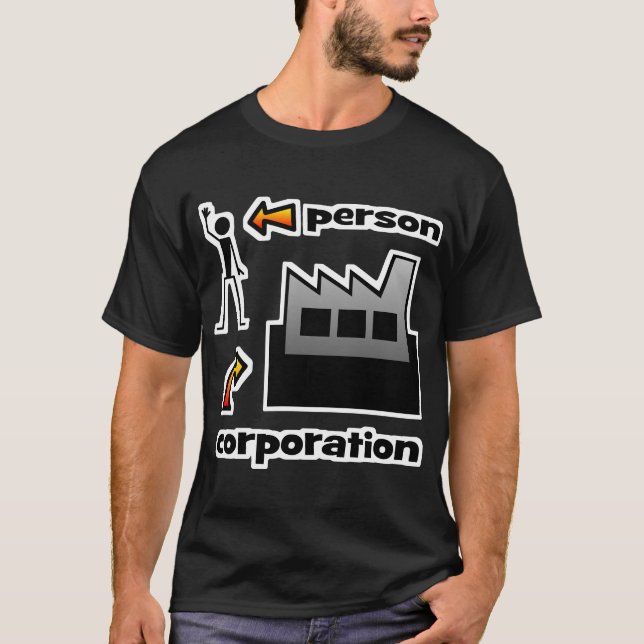 Person vs korporationsutslagsplatser tee (Framsida)