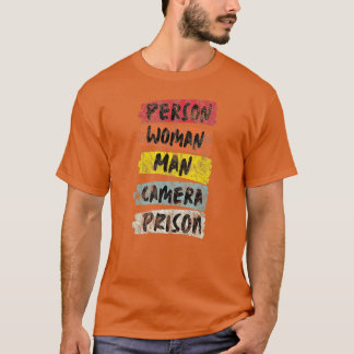 Person Woman Man Camera-fängelset - 14 T Shirt