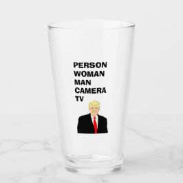Person Woman Man Camera TV Funny Trump Glaskopp