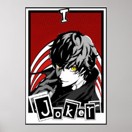 Persona 5 - Kort - Joker Poster