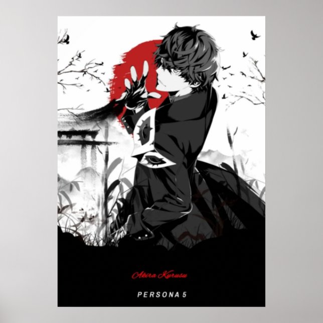 Persona 5 poster (Framsidan)
