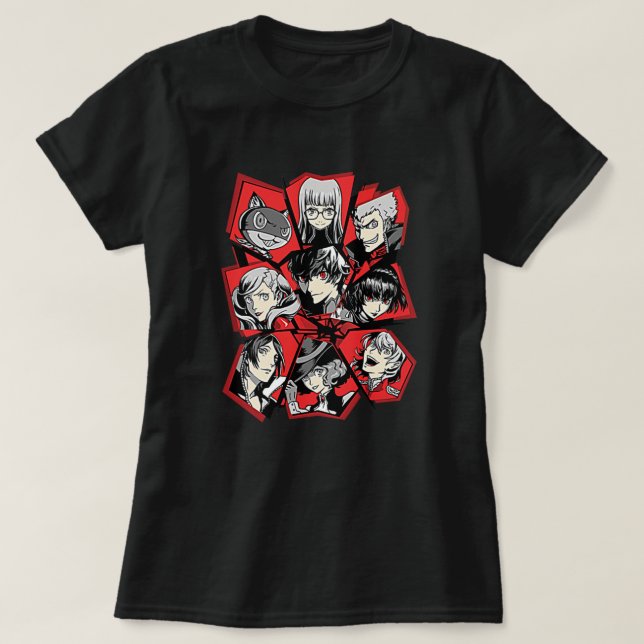 Persona 5 T-shirt (Design framsida)