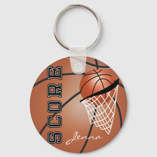 Personailize basket nyckelring