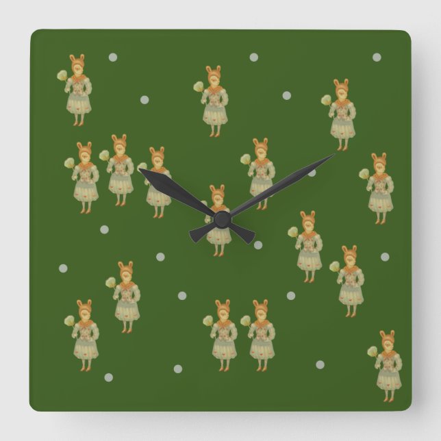 Personaje  fyrkantig klocka (Framsida)