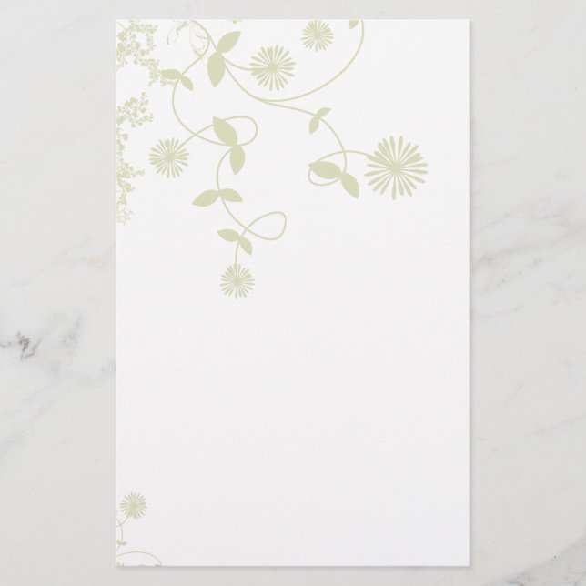 Personal Anpassningsbar Stationery Brevpapper (Framsida)