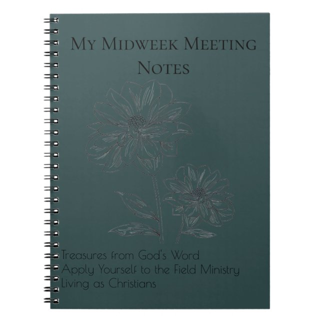 Personal Bible Study Notebook Anteckningsbok (Framsidan)