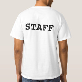 Personal Black Brev Font T-Shirt
