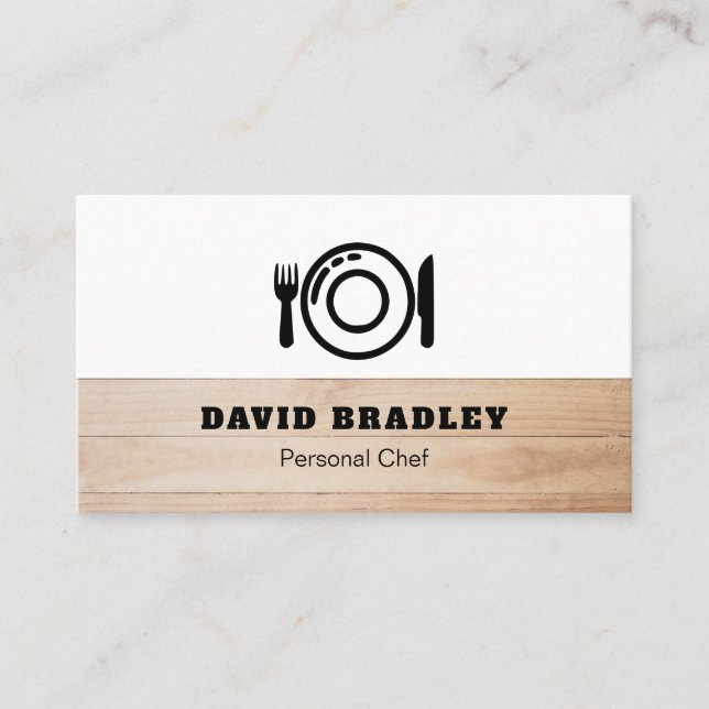 Personal Chef Visitkort (Framsida)