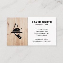 Personal Chef Visitkort