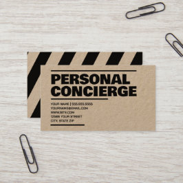 Personal Concierge Kraft Visitkort