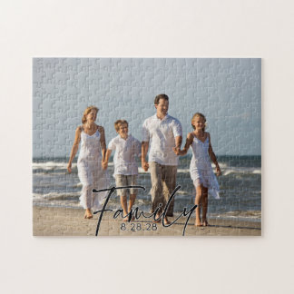 Personal Family Photo Custom Jigsaw Puzzle Pussel