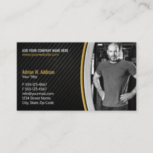 Personal Fitness Trainer Gym Boxing Instructor Tidsbeställning Kort