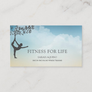 Personal Fitness Trainer Visitkort