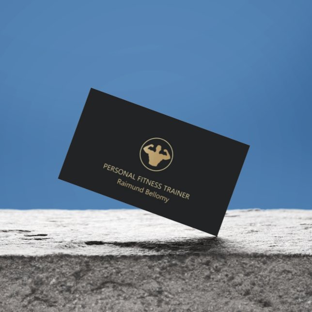 Personal Fitness Trainer Visitkort (Skapare uppladdad)