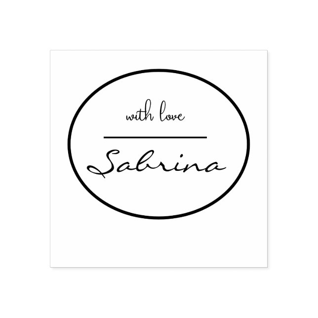 Personal Frimärke Stämpel (Tryck)