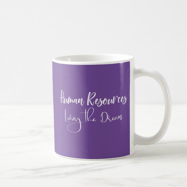 Personal HR Levande Dream Humor Office Kaffemugg (Höger)