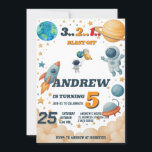 Personal Kids Rymden Digital Birthday Inbjudningar<br><div class="desc">Bläddra in i roligt med vår **Personal Kids Rymden Digital Birthday-inbjudan**! Perfekt för unga rymdutforskare, den här inbjudan har en sjudande galaxtematisk grafik, raketer och planeter för att skapa upphetsning. Fullt anpassade med din evenemangsinformation är det idealiska sättet för gäster från inbjudan att fira en högtidsfödelsedag. Skaffa redo för ett...</div>