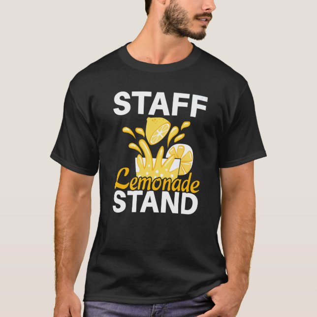 Personal Lemonade stand Lemon Fruit Beverage T Shirt (Framsida)
