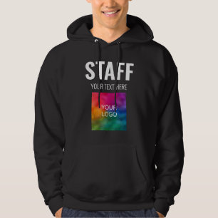 Personal, medlem av personalstyrkan Lägg till Logo Hoodie