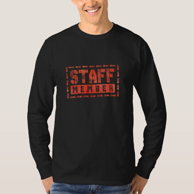 Personal Member Crew Group Team T Shirt (Framsida)