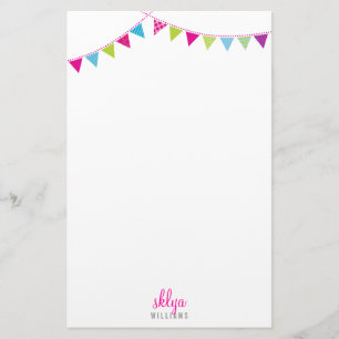 PERSONAL NOTE, söt, lätt buntvatten, rosa av kalk Brevpapper