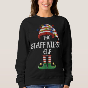 Personal Nurse Elf Ljus Funny Matching Family Chri T Shirt
