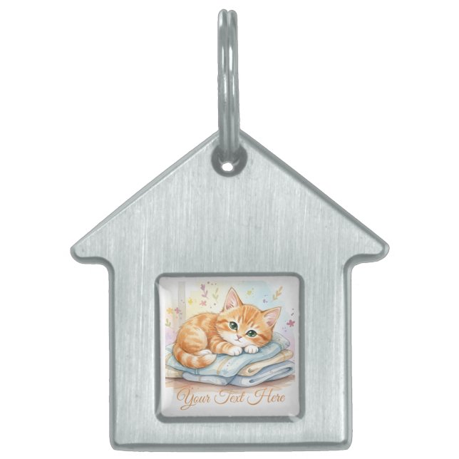 Personal Pet Tags ID-bricka Husdjur (Framsidan)