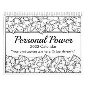 Personal Power Färg Me Kalender