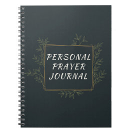 Personal Prayer Journal Anteckningsbok