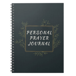 Personal Prayer Journal Anteckningsbok